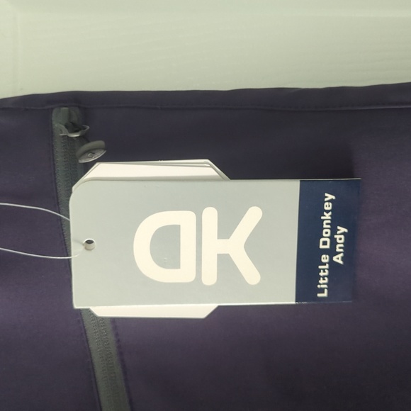 Little Donkey Andy Capri NWT Size S NWT Purple - Picture 2 of 3